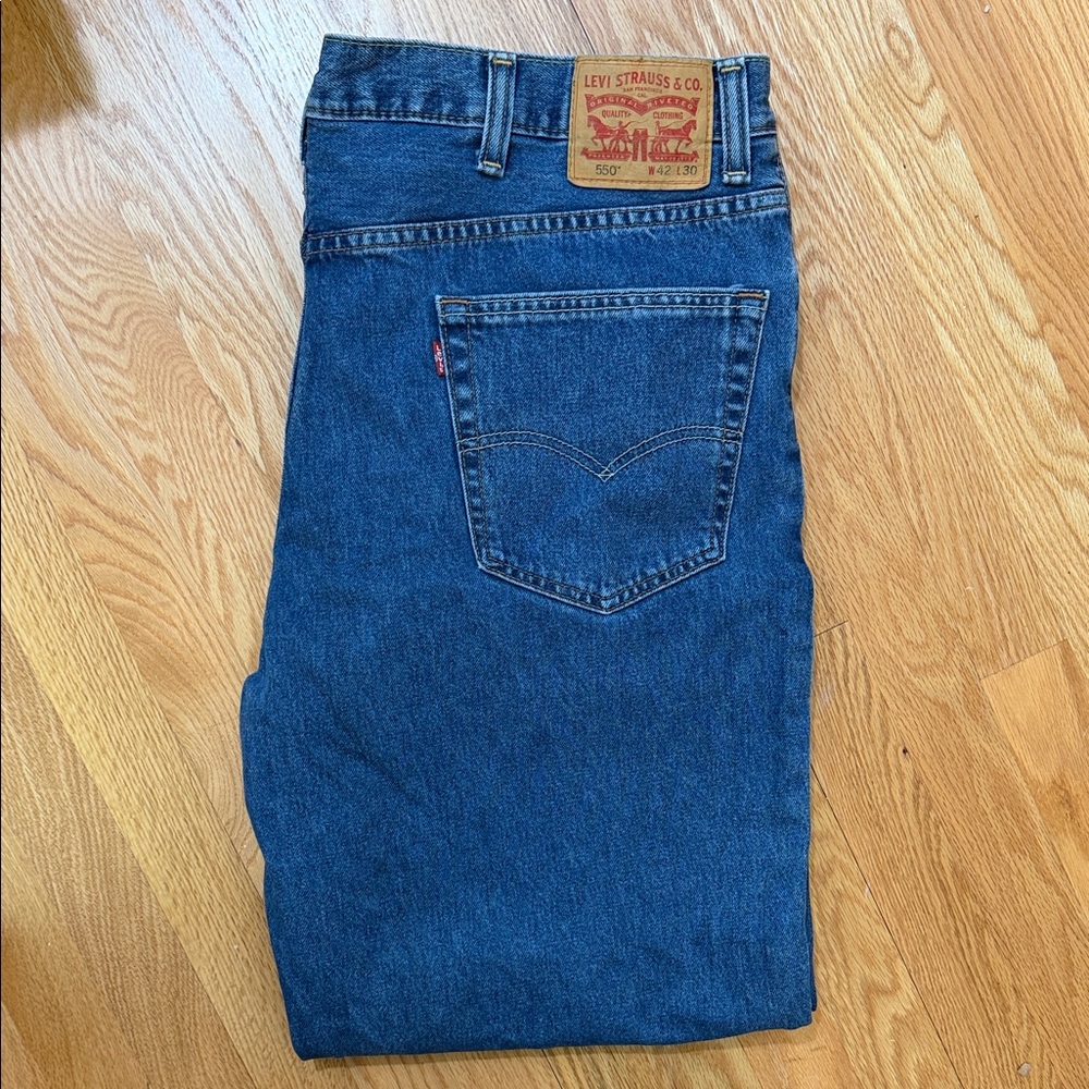 Levi's Relaxed Fit Men's Denim Jeans Size 42 x 30